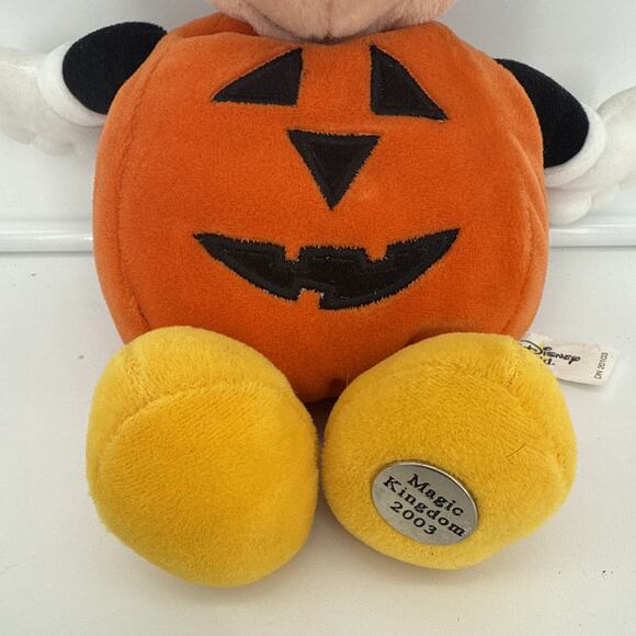 Disney Mickey Mouse Halloween Pumpkin Plush Mickeys Not So Scary Halloween Party - Picture 2 of 6